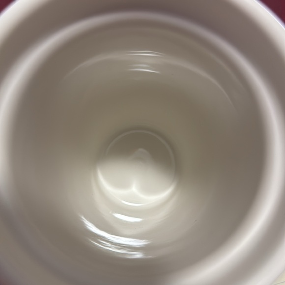 Starbucks SIREN  MERMAID Ceramic Travel Mug- 2015- gold top- no chips or cracks - Picture 4 of 8